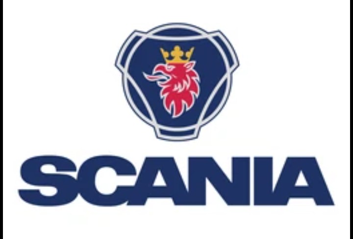Logo Scania — cliente atendido pela Desentupidora Gota D'água